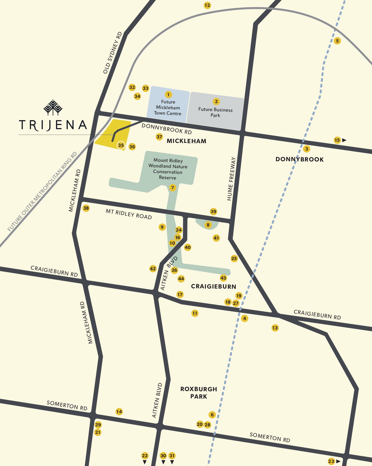 [Land for Sale] Trijena Estate, Mickleham OpenLot